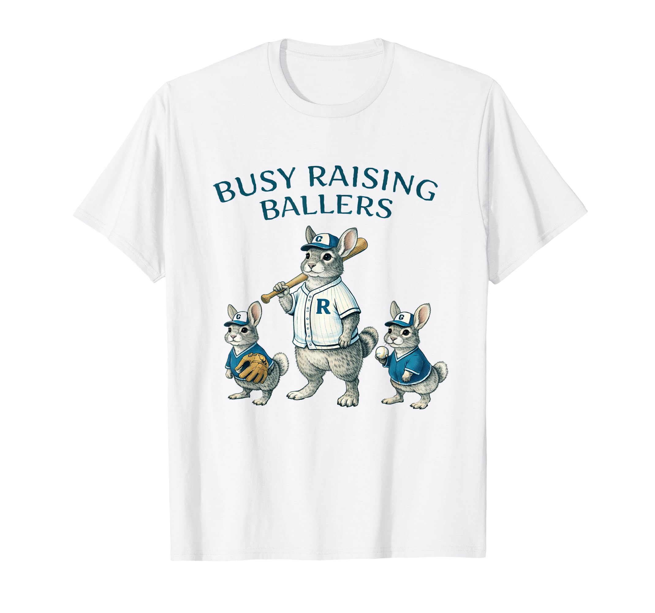 Busy Raising Baller Baseball Softball T-Shirt - Trendy Graphic Men Women - T-Shirt, Sweatshirt, Hoodie