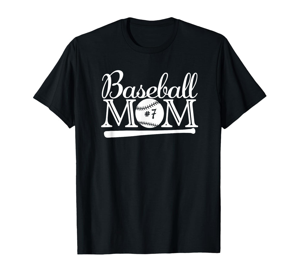 Baseball 7 Jersey Mom Favorite T-Shirt - Casual Everyday Wear Men Women - T-Shirt, Sweatshirt, Hoodie