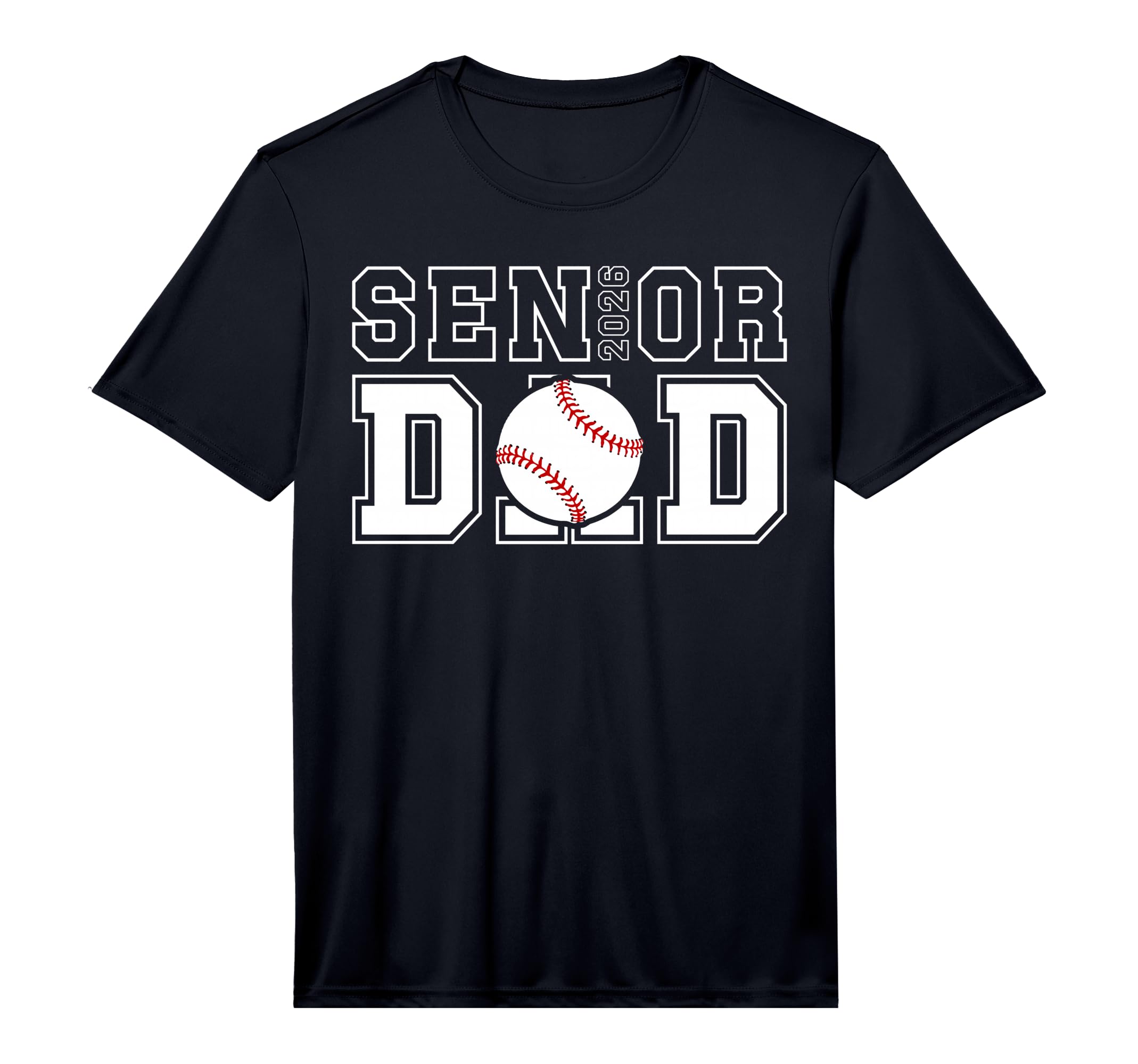 Mens Baseball Senior Dad Senior T-Shirt - Casual Everyday Wear for Adults - T-Shirt, Sweatshirt, Hoodie