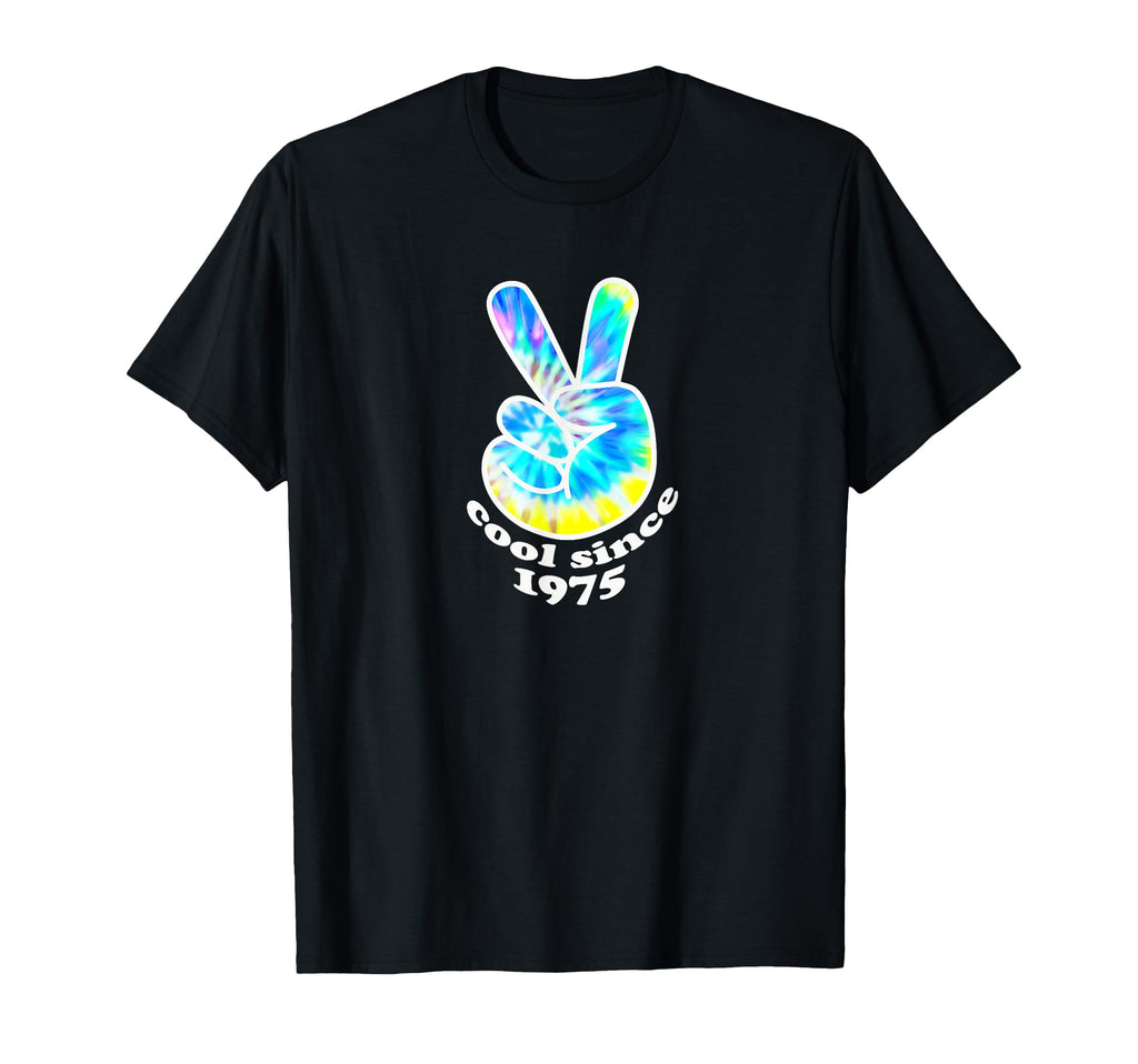 Birthday Birth Year Since 1975 Tie Dye T-Shirt - Graphic Print Unisex - T-Shirt, Sweatshirt, Hoodie
