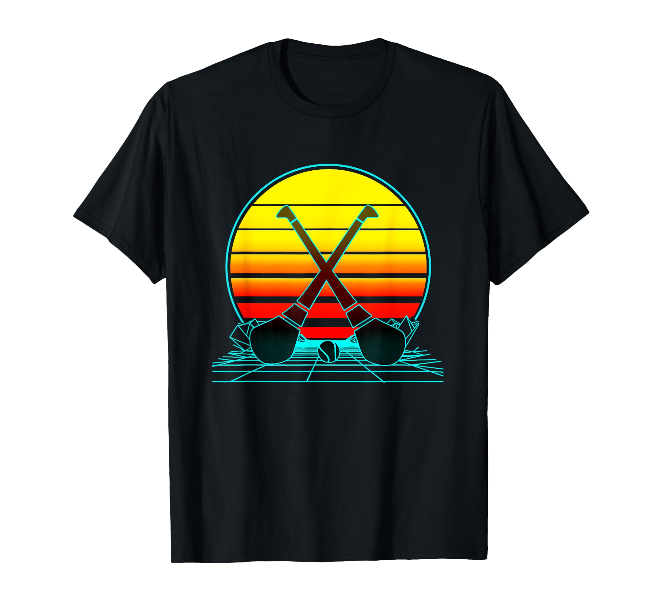 Sunset Hurling T-Shirt - Casual Everyday Wear for Adults - T-Shirt, Sweatshirt, Hoodie