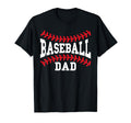 Baseball Dad Laces Little League Daddy T-Shirt - Trendy Graphic Unisex - T-Shirt, Sweatshirt, Hoodie