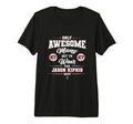 Jason Kipnis Awesome Moms Tri Blend T-Shirt - Custom Art Print Men Women - T-Shirt, Sweatshirt, Hoodie
