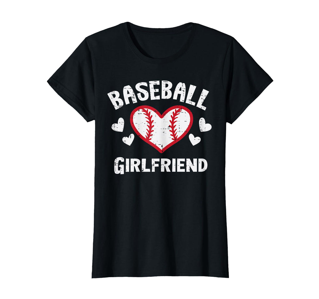 Baseball Girlfriend Heart Family Matching T-Shirt - Trendy Graphic Unisex - T-Shirt, Sweatshirt, Hoodie