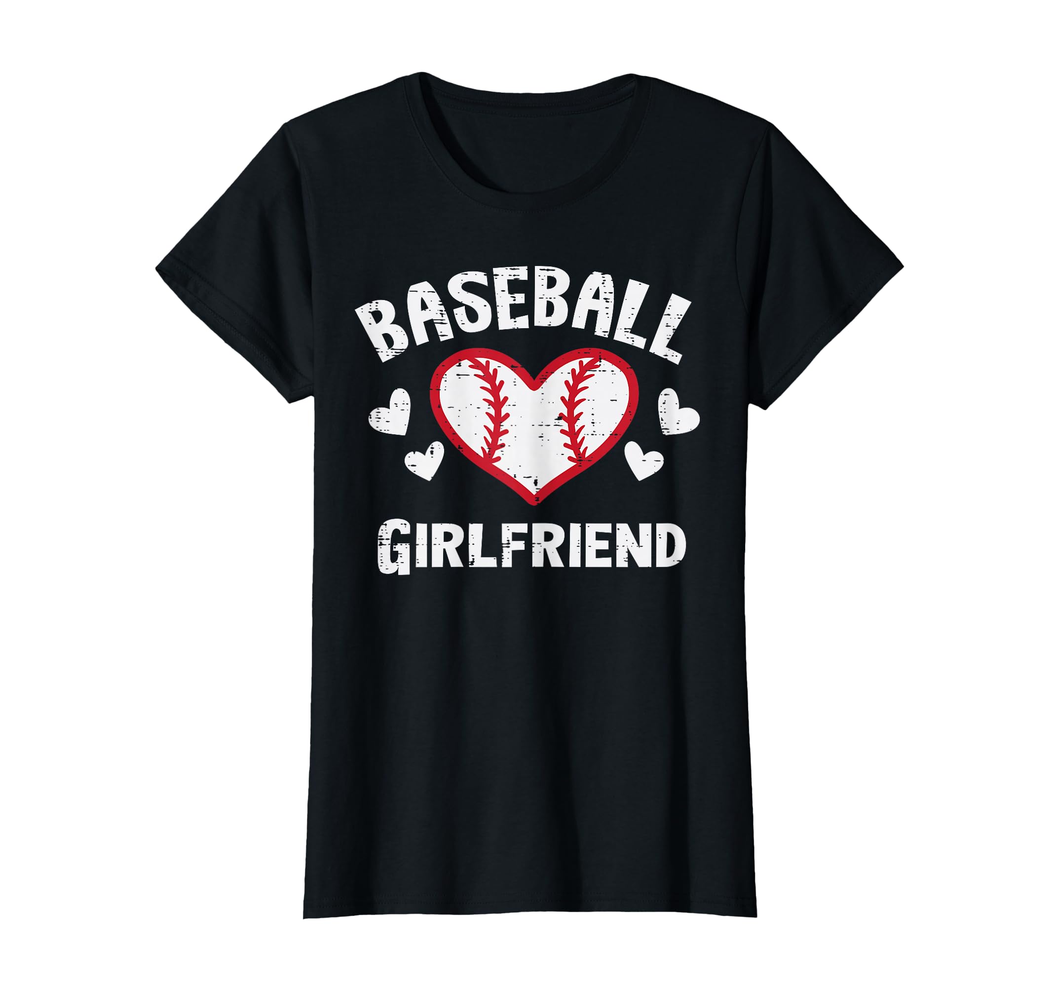 Baseball Girlfriend Heart Family Matching T-Shirt - Trendy Graphic Unisex - T-Shirt, Sweatshirt, Hoodie