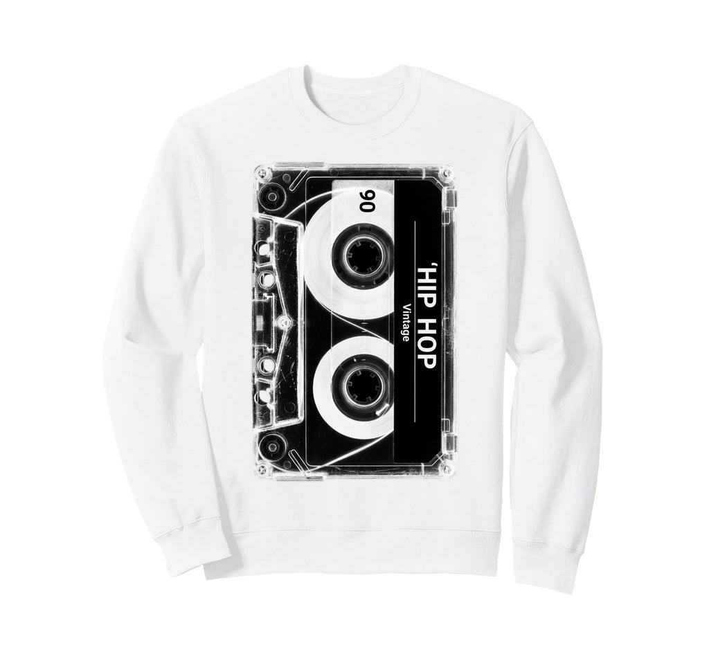 Hip Hop Cassette Tape Throwback Sweatshirt - Streetwear Style Men Women - T-Shirt, Sweatshirt, Hoodie