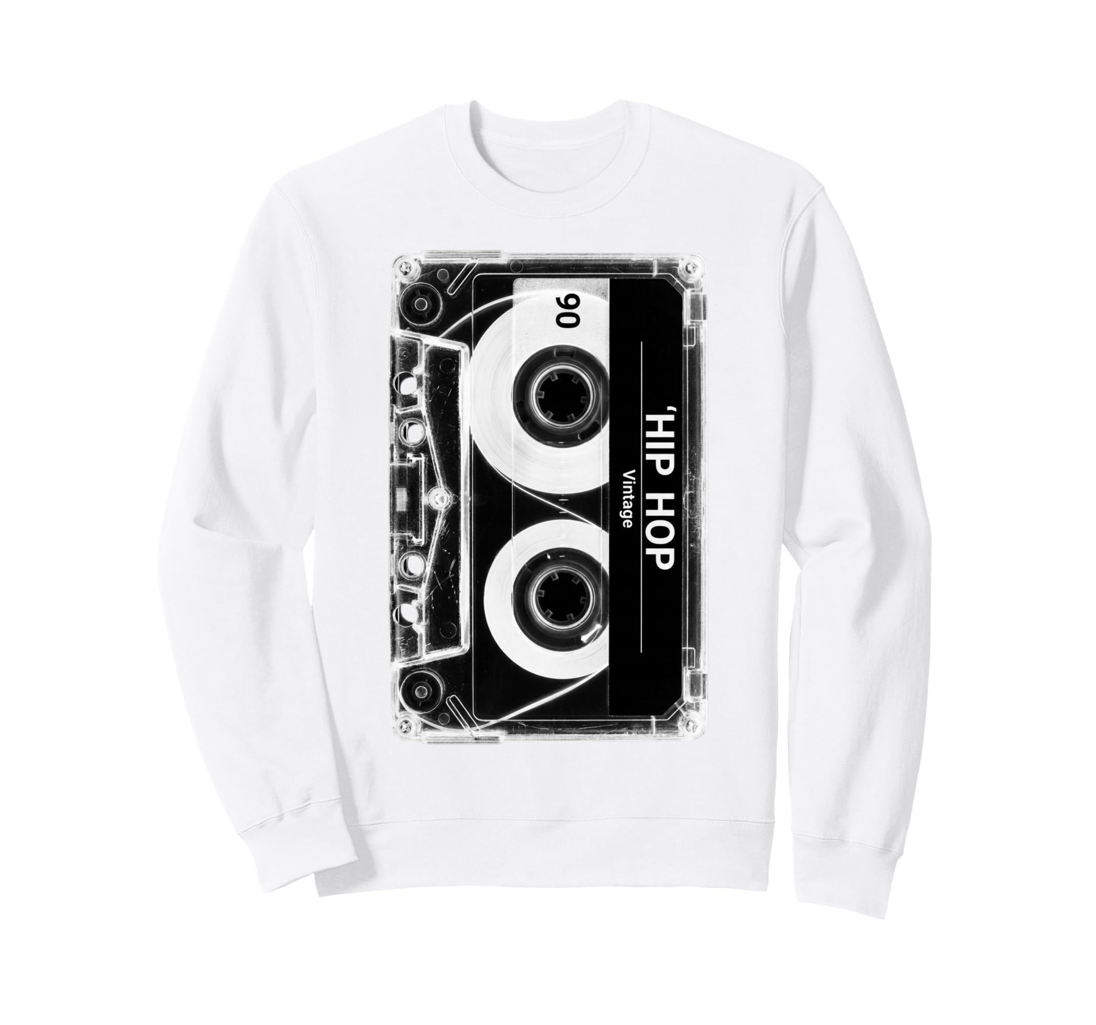 Hip Hop Cassette Tape Throwback Sweatshirt - Streetwear Style Men Women - T-Shirt, Sweatshirt, Hoodie