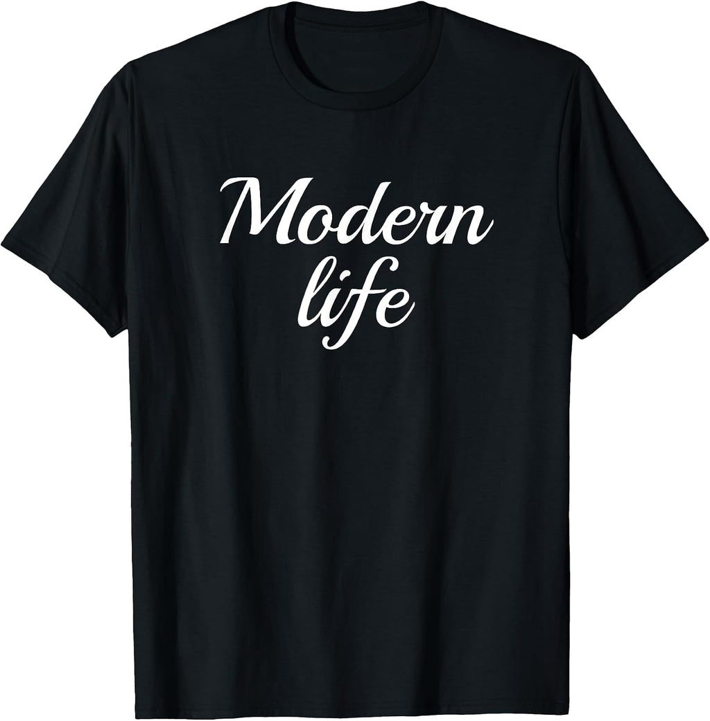 Modern Life - Adult & Kids T-Shirts, Sweatshirts & Hoodies apparel design preview 1
