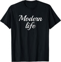 Modern Life - Adult & Kids T-Shirts, Sweatshirts & Hoodies apparel design preview 1