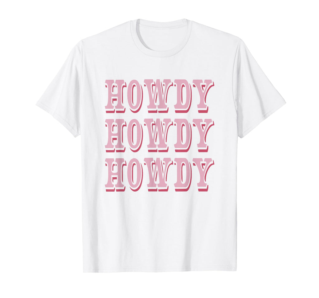 Howdy Preppy Rodeo Western Country T-Shirt - Custom Art Print Men Women - T-Shirt, Sweatshirt, Hoodie