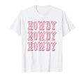 Howdy Preppy Rodeo Western Country T-Shirt - Custom Art Print Men Women - T-Shirt, Sweatshirt, Hoodie