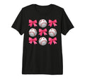Baseball Mom Coquette Mothers Day T-Shirt - Unique Graphic Men Women - T-Shirt, Sweatshirt, Hoodie