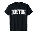 Boston Ma Massachusetts Usa Sports T-Shirt - Custom Art Print Unisex - T-Shirt, Sweatshirt, Hoodie