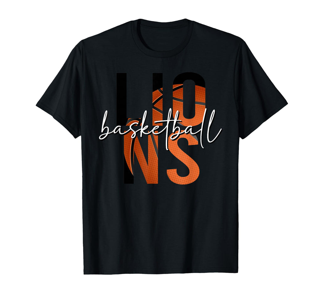 Lions Basketball Mom Game Day Lion T-Shirt - Novelty Apparel Men Women - T-Shirt, Sweatshirt, Hoodie
