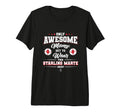 Starling Marte Awesome Moms Tri Blend T-Shirt - Custom Art Print Men Women - T-Shirt, Sweatshirt, Hoodie