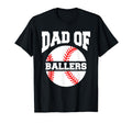 Dad Ballers Baseball Softball Father Coach T-Shirt - Trendy Graphic Unisex - T-Shirt, Sweatshirt, Hoodie