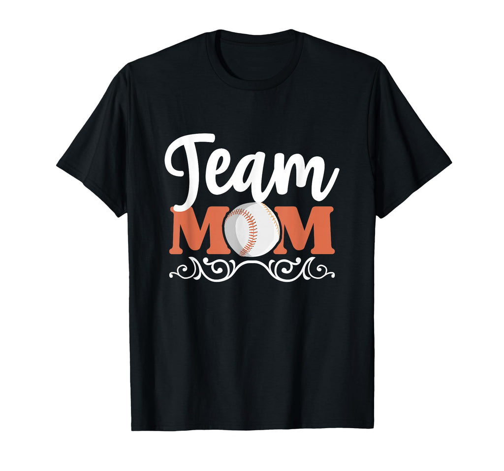 Baseball Team Mom T-Shirt - Custom Art Print for Adults - T-Shirt, Sweatshirt, Hoodie