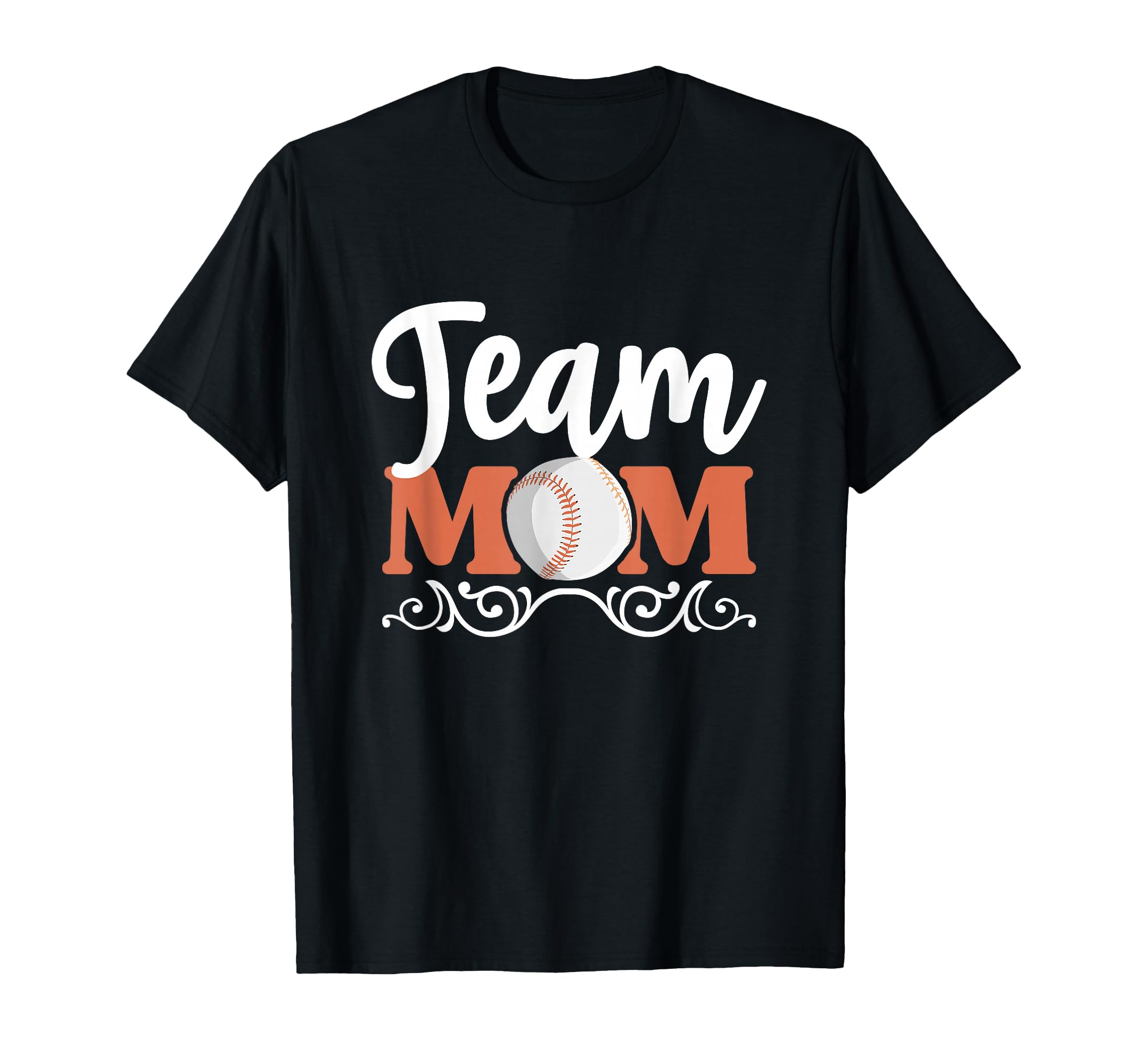 Baseball Team Mom T-Shirt - Custom Art Print for Adults - T-Shirt, Sweatshirt, Hoodie