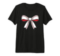 Baseball Bow Baseball Mom Mama Tri T-Shirt - Fun Novelty Design Unisex - T-Shirt, Sweatshirt, Hoodie