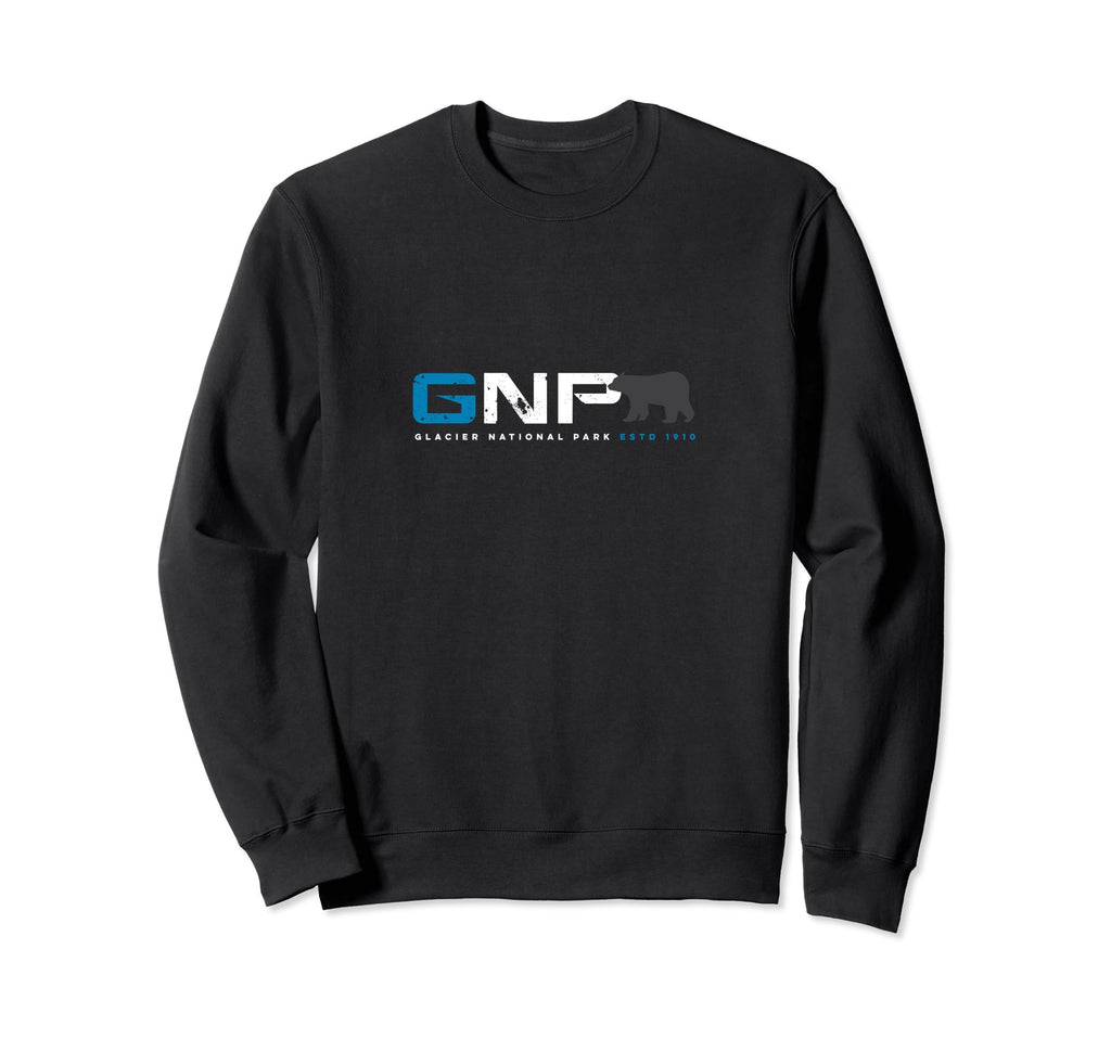 Glacier National Park Sweatshirt - Aesthetic Graphic Men Women - T-Shirt, Sweatshirt, Hoodie