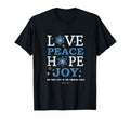 Christian Love Peace Hope Joy T-Shirt - Aesthetic Graphic Unisex - T-Shirt, Sweatshirt, Hoodie