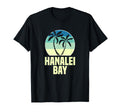 Hanalei Bay Sunset Palm Tree T-Shirt - Custom Art Print Men Women - T-Shirt, Sweatshirt, Hoodie