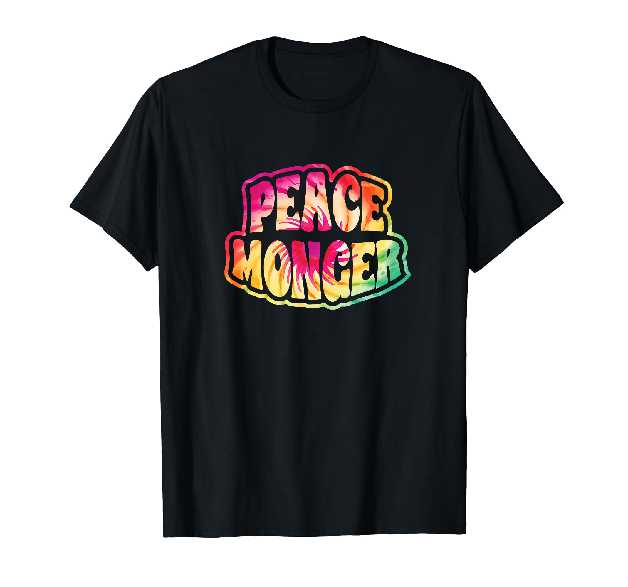Peace Monger Harnesser Good Vibe Tie Dye T-Shirt - Trendy Graphic Unisex - T-Shirt, Sweatshirt, Hoodie