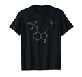 Psilocybin Magic Shrooms Chemistry T-Shirt - Fun Novelty Design for Adults - T-Shirt, Sweatshirt, Hoodie