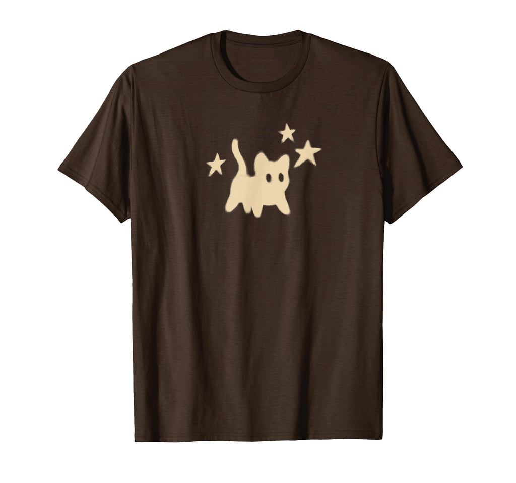 90S Y2K Scary Tomcat Cat Is Scared T-Shirt - Fun Novelty Design Unisex - T-Shirt, Sweatshirt, Hoodie