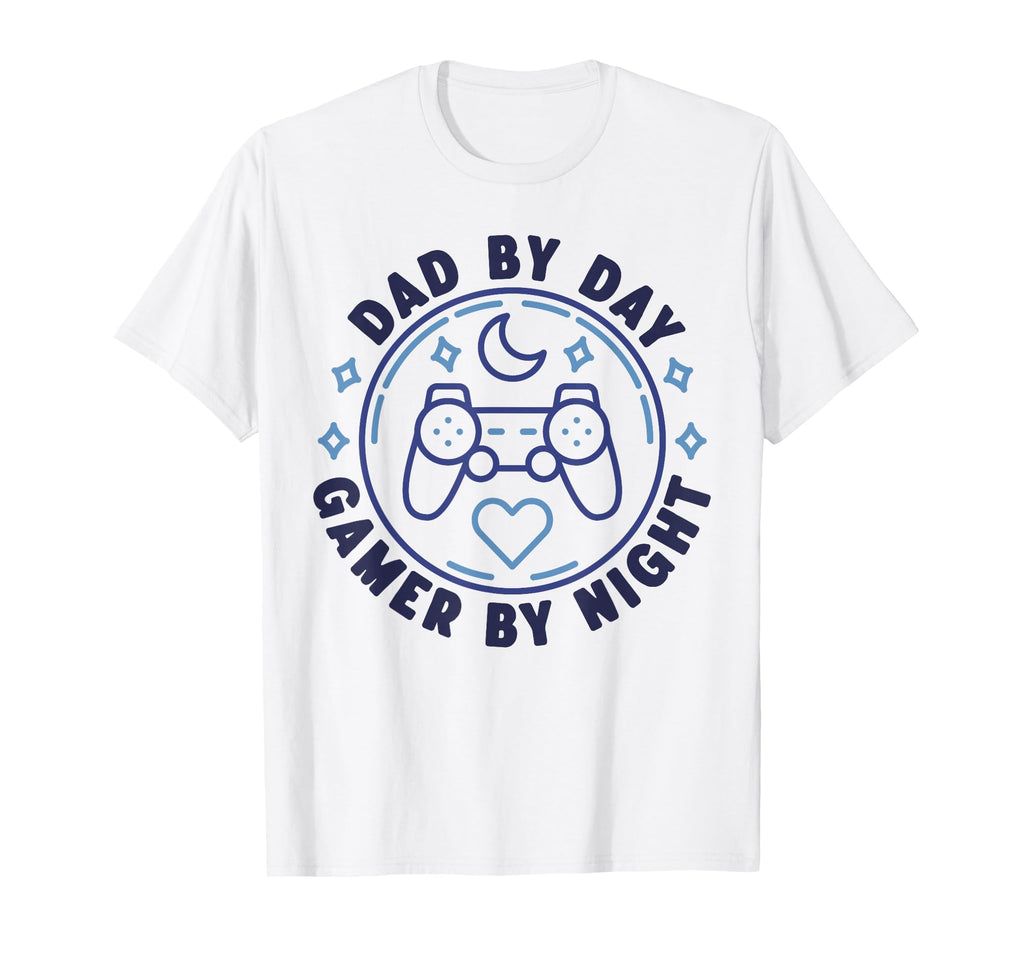 Dad Day Gamer Night Console Player T-Shirt - Novelty Apparel for Adults - T-Shirt, Sweatshirt, Hoodie