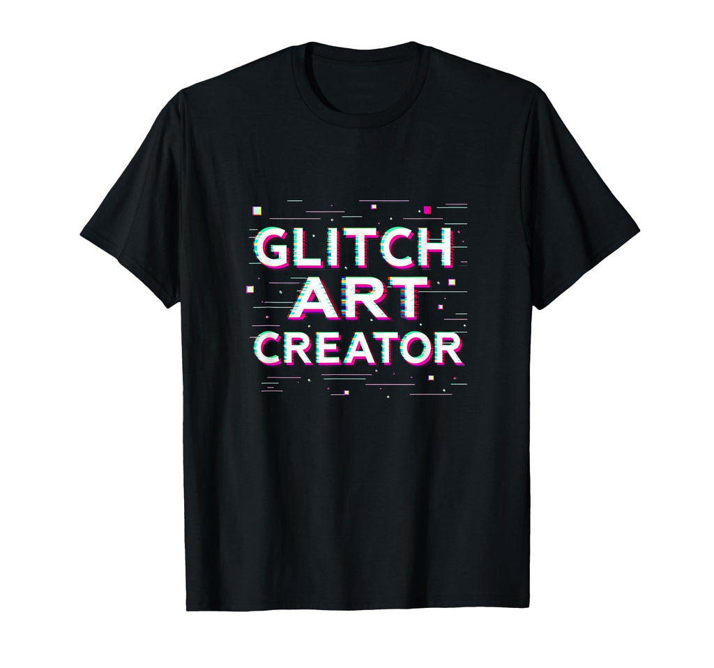 Y2K Glitch Art Creator Digital T-Shirt - Custom Art Print Men Women - T-Shirt, Sweatshirt, Hoodie