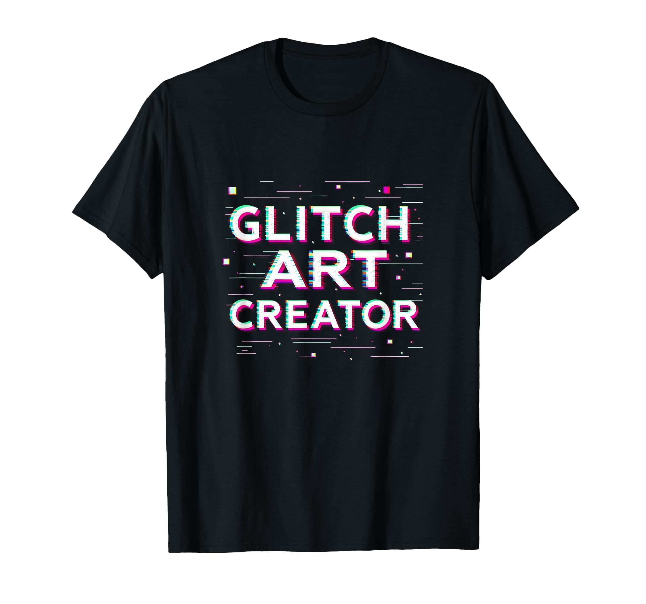 Y2K Glitch Art Creator Digital T-Shirt - Custom Art Print Men Women - T-Shirt, Sweatshirt, Hoodie