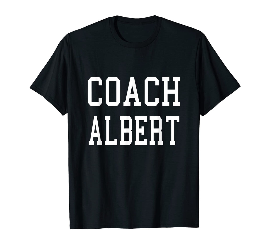 Coach Albert Custom Football Soccer T-Shirt - Unique Graphic for Adults - T-Shirt, Sweatshirt, Hoodie