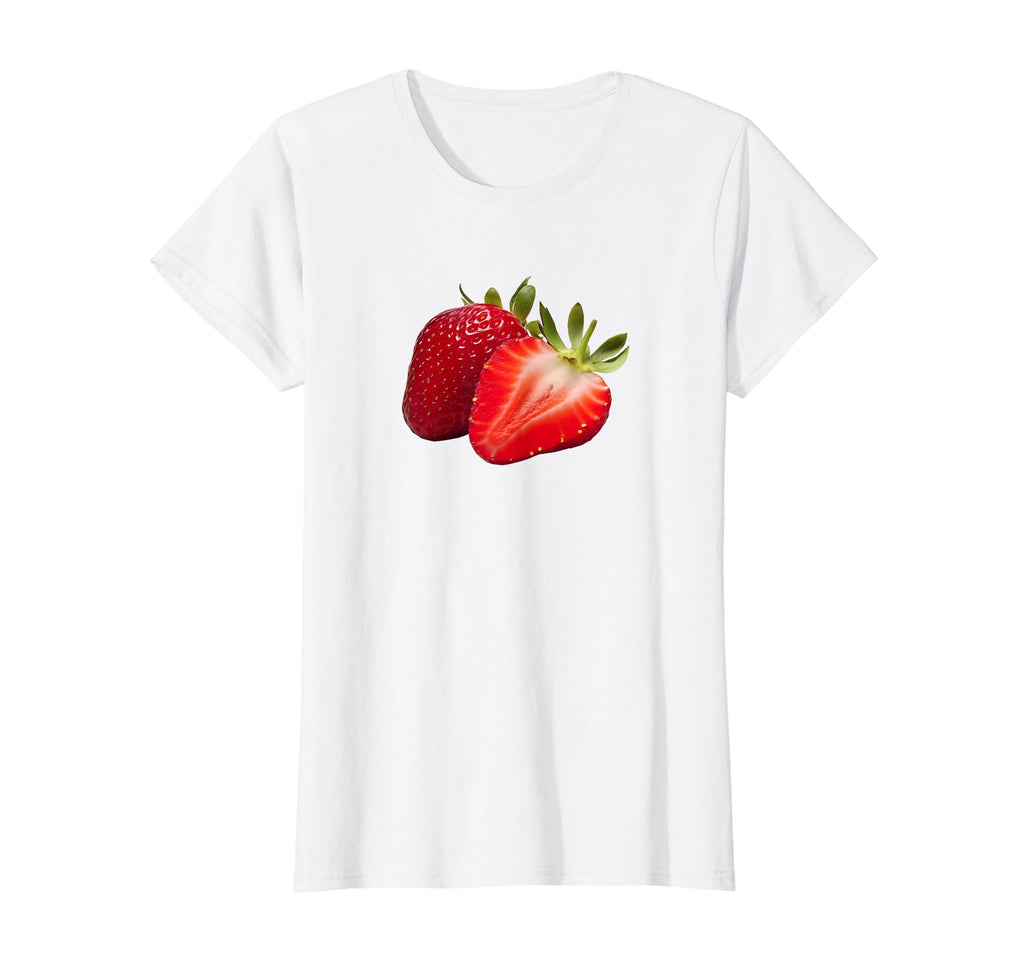 Coquette Strawberries Girlcore Y2K Aesthetic T-Shirt - Graphic Print Unisex - T-Shirt, Sweatshirt, Hoodie