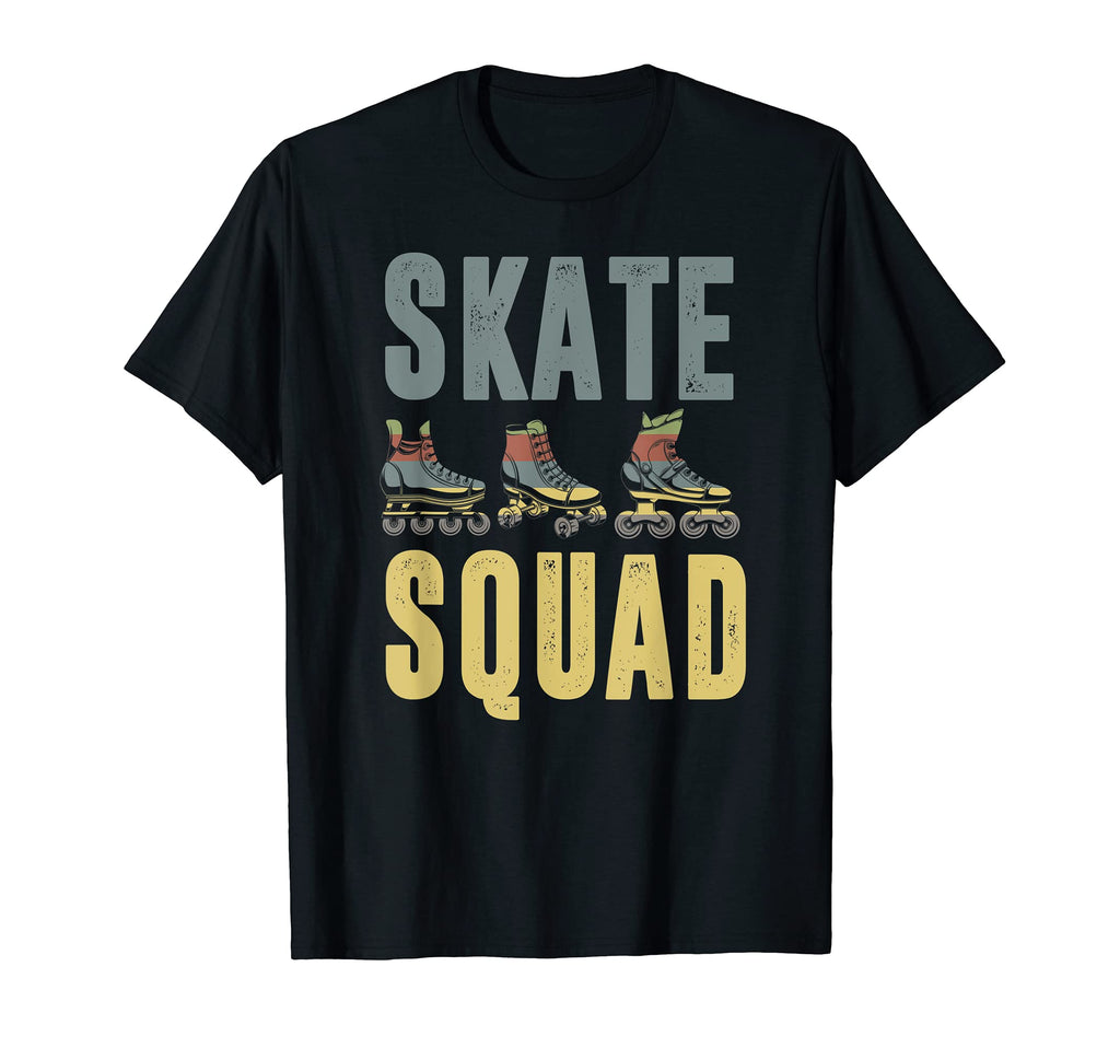 Roller Skater Skate Squad Roller Skating T-Shirt - Minimalist Print Unisex - T-Shirt, Sweatshirt, Hoodie