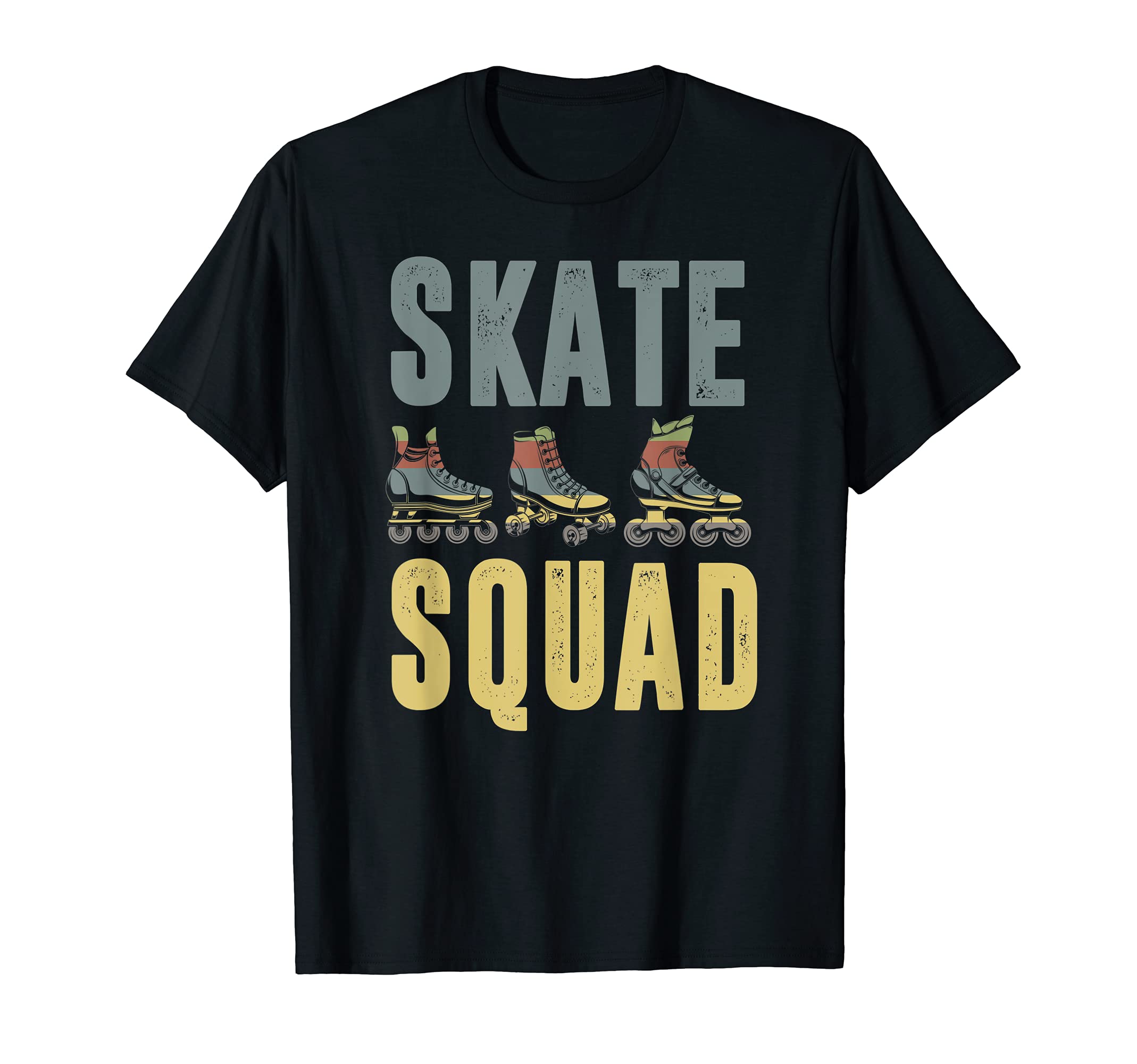 Roller Skater Skate Squad Roller Skating T-Shirt - Minimalist Print Unisex - T-Shirt, Sweatshirt, Hoodie