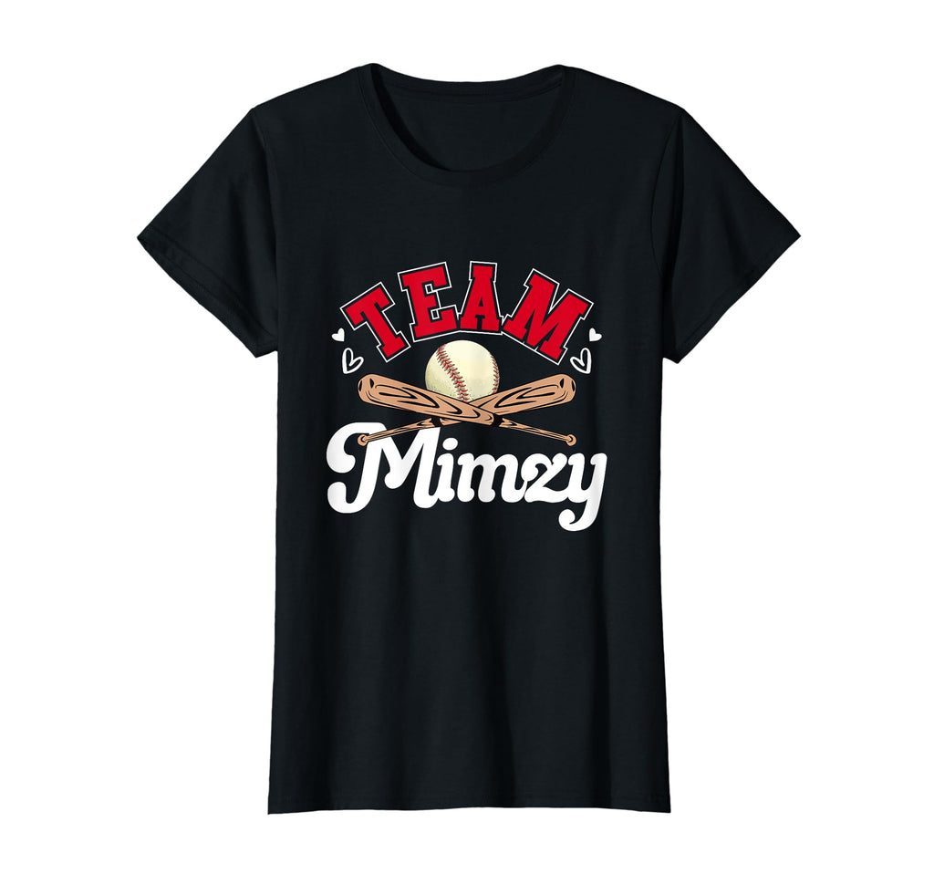 Team Mimzy Mothers Day Baseball Softball T-Shirt - Novelty Apparel Unisex - T-Shirt, Sweatshirt, Hoodie