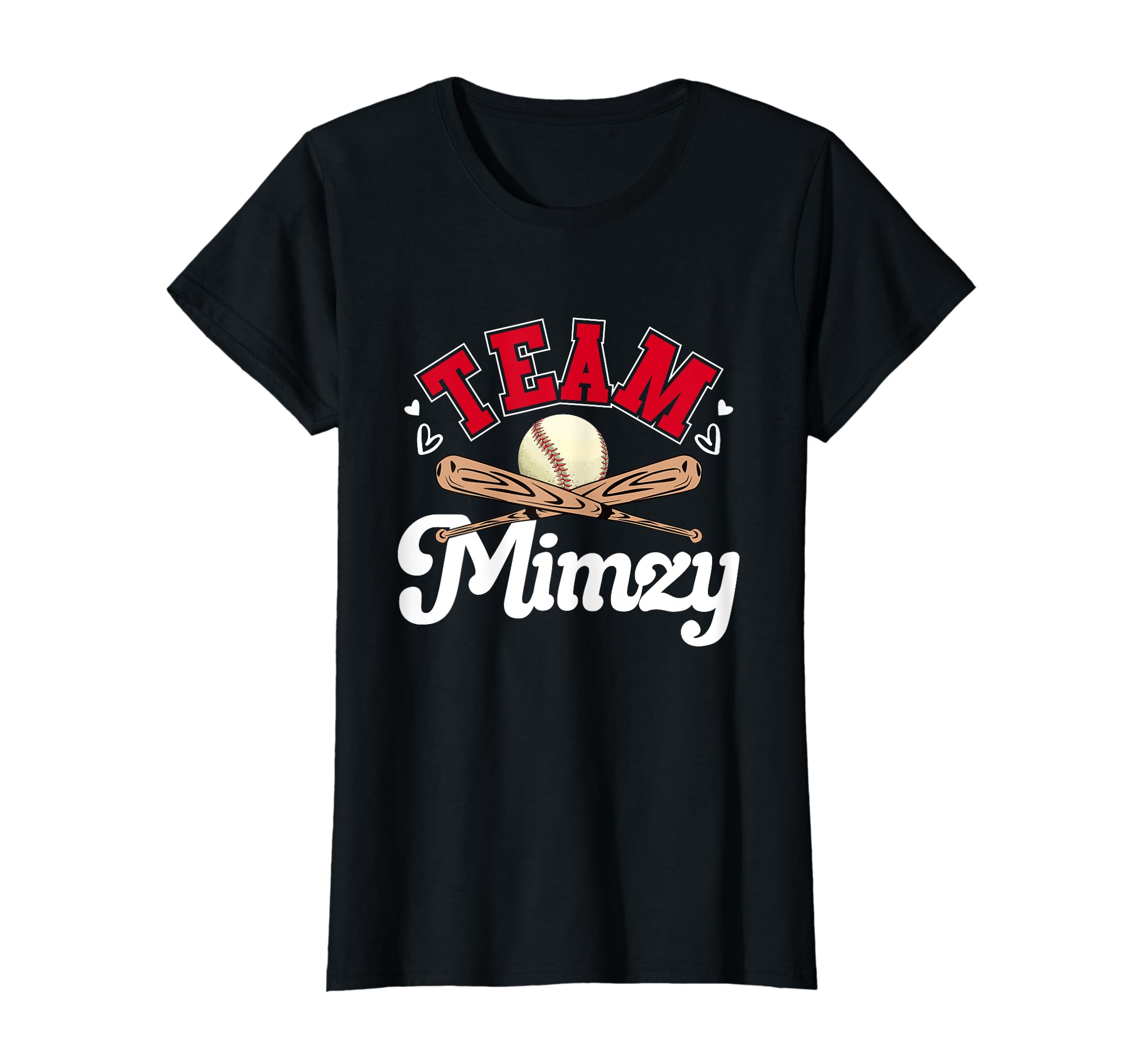 Team Mimzy Mothers Day Baseball Softball T-Shirt - Novelty Apparel Unisex - T-Shirt, Sweatshirt, Hoodie