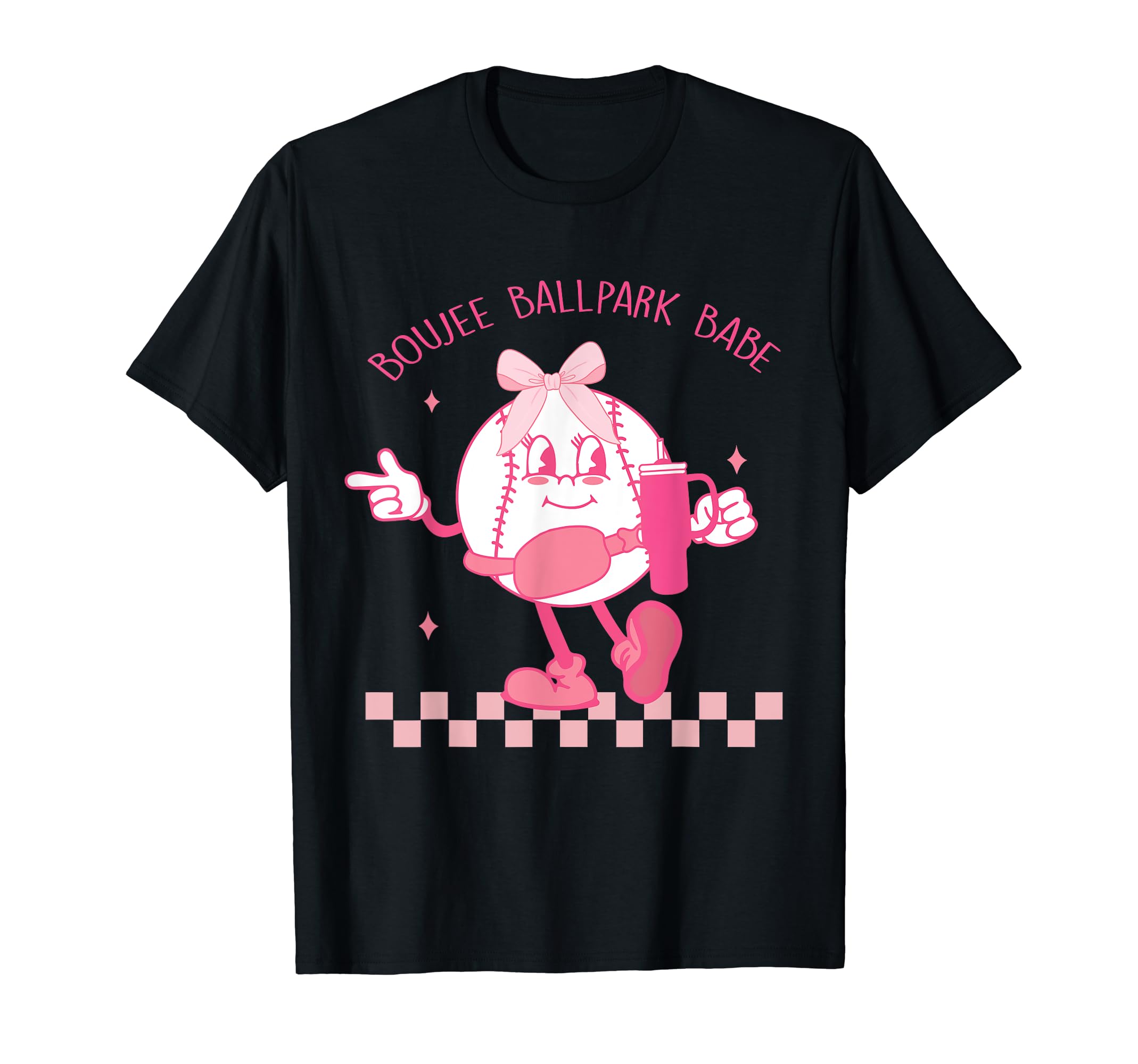 Baseball Boujee Ballpark Babe Softball T-Shirt - Unique Graphic Unisex - T-Shirt, Sweatshirt, Hoodie