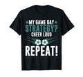My Game Day Strategy Cheer Loud T-Shirt - Novelty Apparel for Adults - T-Shirt, Sweatshirt, Hoodie