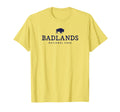 Badlands National Park Bison Mens T-Shirt - Fun Novelty Design Unisex - T-Shirt, Sweatshirt, Hoodie