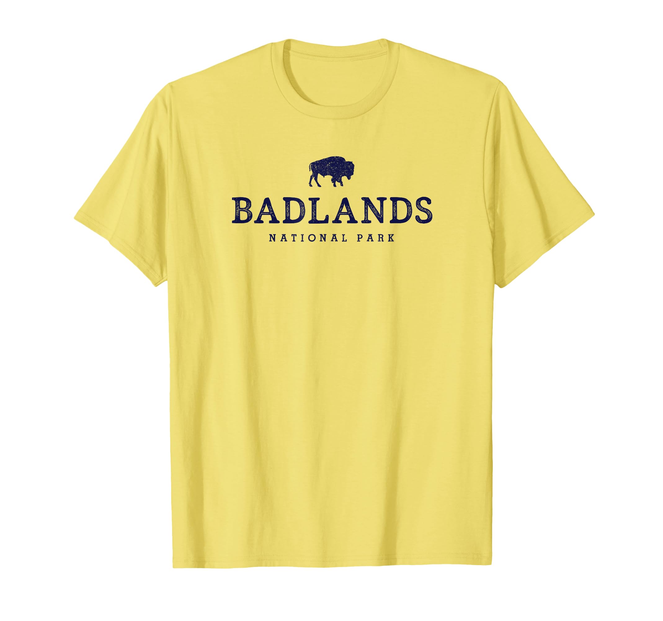 Badlands National Park Bison Mens T-Shirt - Fun Novelty Design Unisex - T-Shirt, Sweatshirt, Hoodie