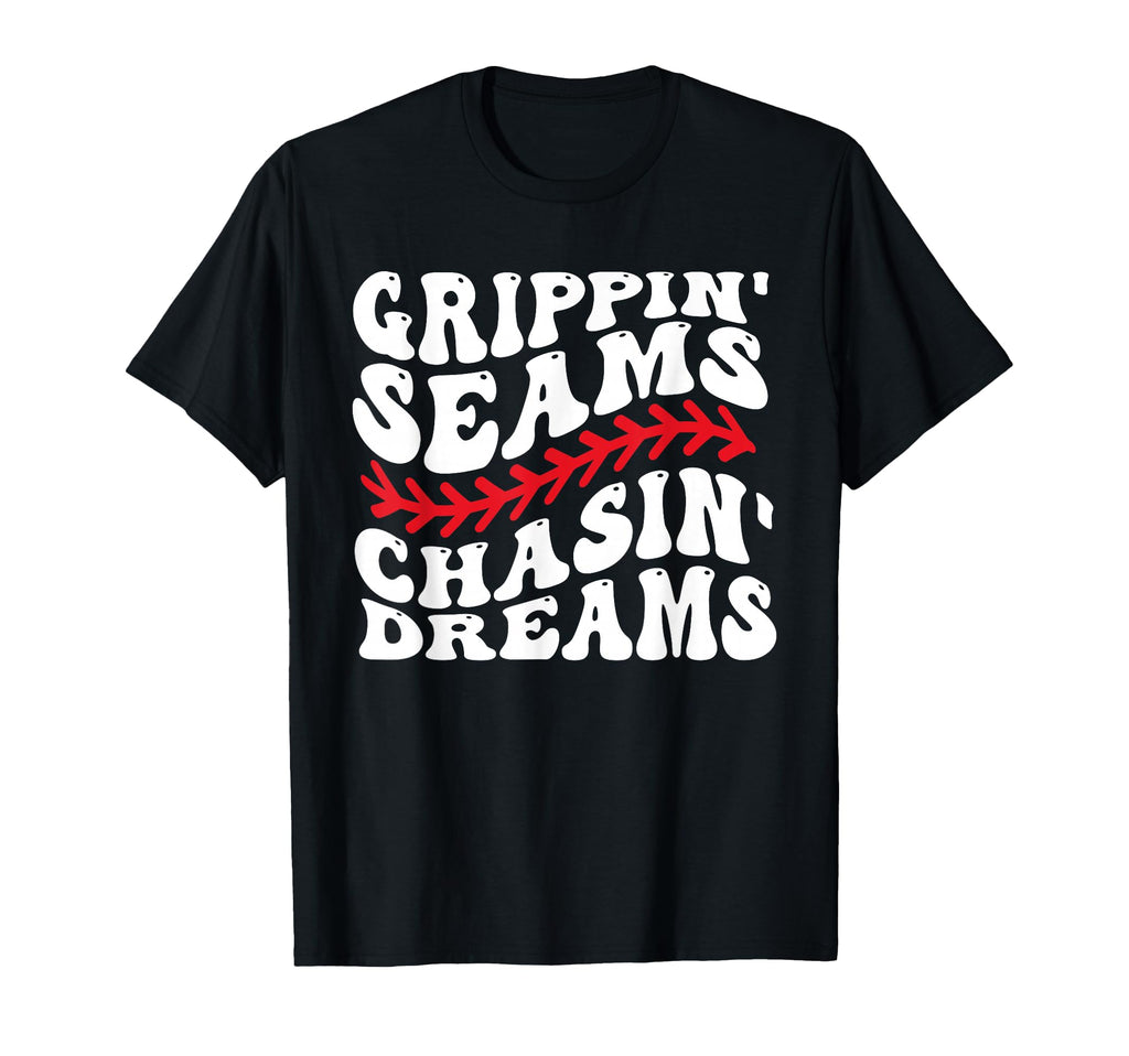 Baseball Pitchers Grippin Seams T-Shirt - Casual Everyday Wear Men Women - T-Shirt, Sweatshirt, Hoodie