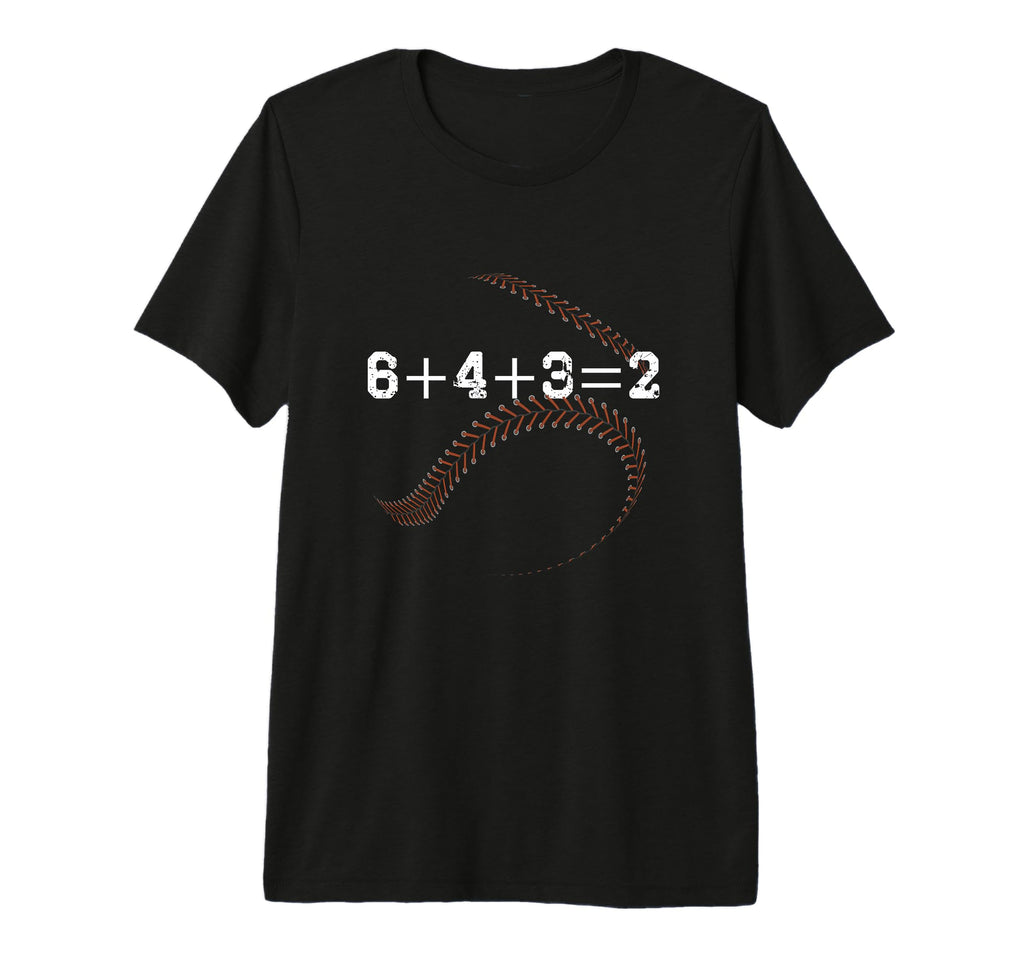6 4 3 2 643 Double Play Outs Baseball T-Shirt - Graphic Print for Adults - T-Shirt, Sweatshirt, Hoodie