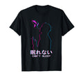 Cant Sleep Sad Anime Soft Vaporwave T-Shirt - Unique Graphic Men Women - T-Shirt, Sweatshirt, Hoodie