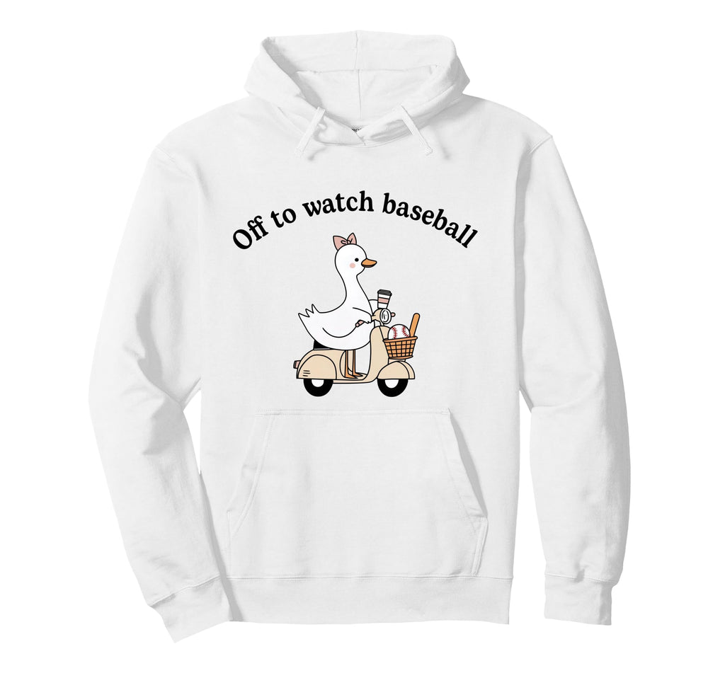 Baseball Mom Off To Watch Baseball Hoodie - Streetwear Style for Adults - T-Shirt, Sweatshirt, Hoodie