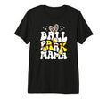 Ballpark Mama Groovy Softball Baseball T-Shirt - Trendy Graphic Men Women - T-Shirt, Sweatshirt, Hoodie