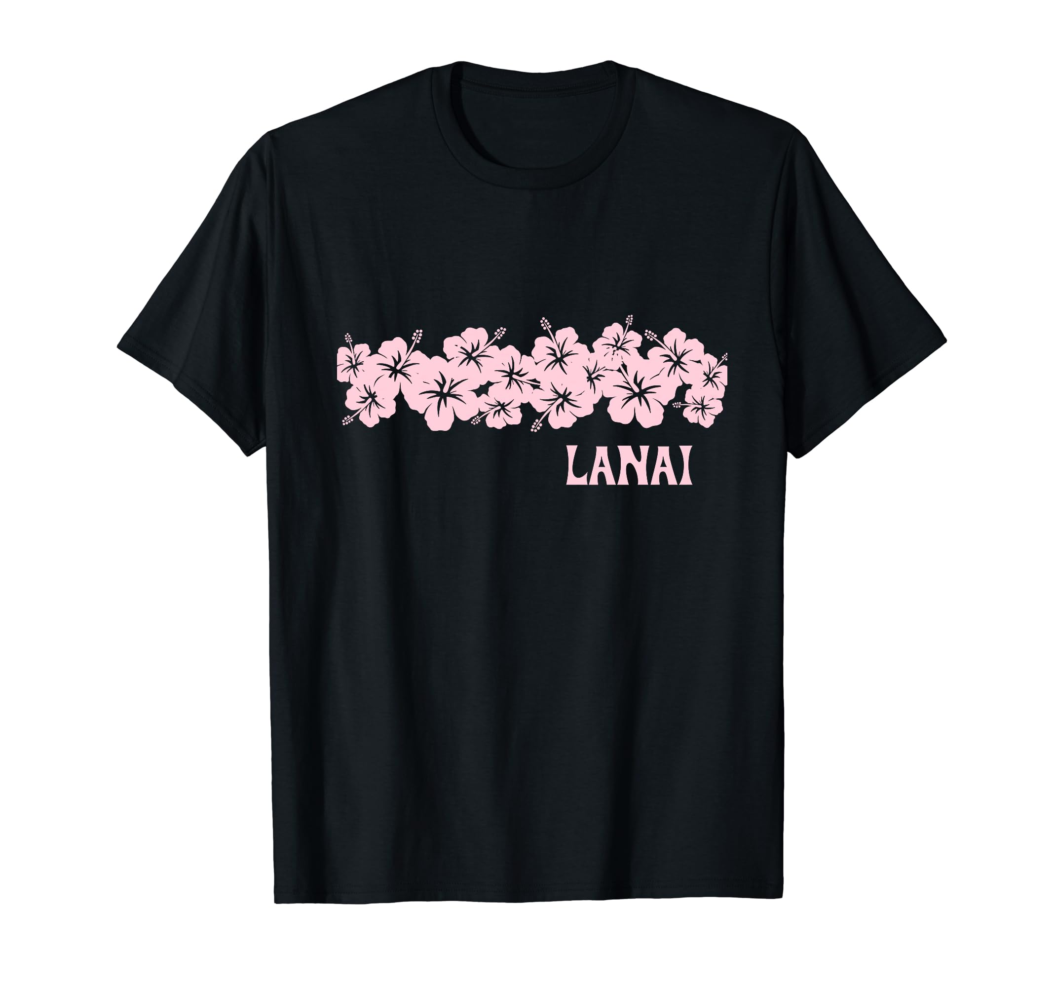Surfer Floral Hibiscus Flower Row T-Shirt - Streetwear Style Men Women - T-Shirt, Sweatshirt, Hoodie