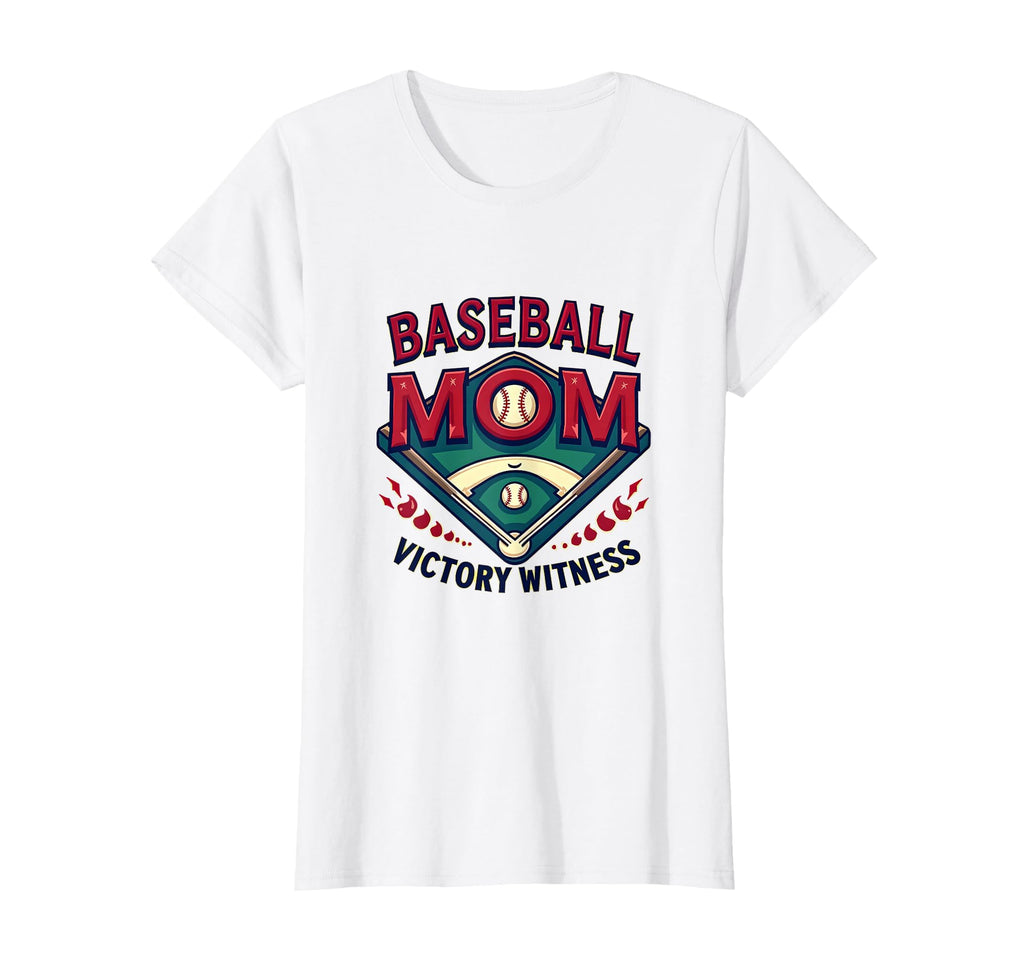 Baseball Mom Victory Witness Proud T-Shirt - Unique Graphic for Adults - T-Shirt, Sweatshirt, Hoodie