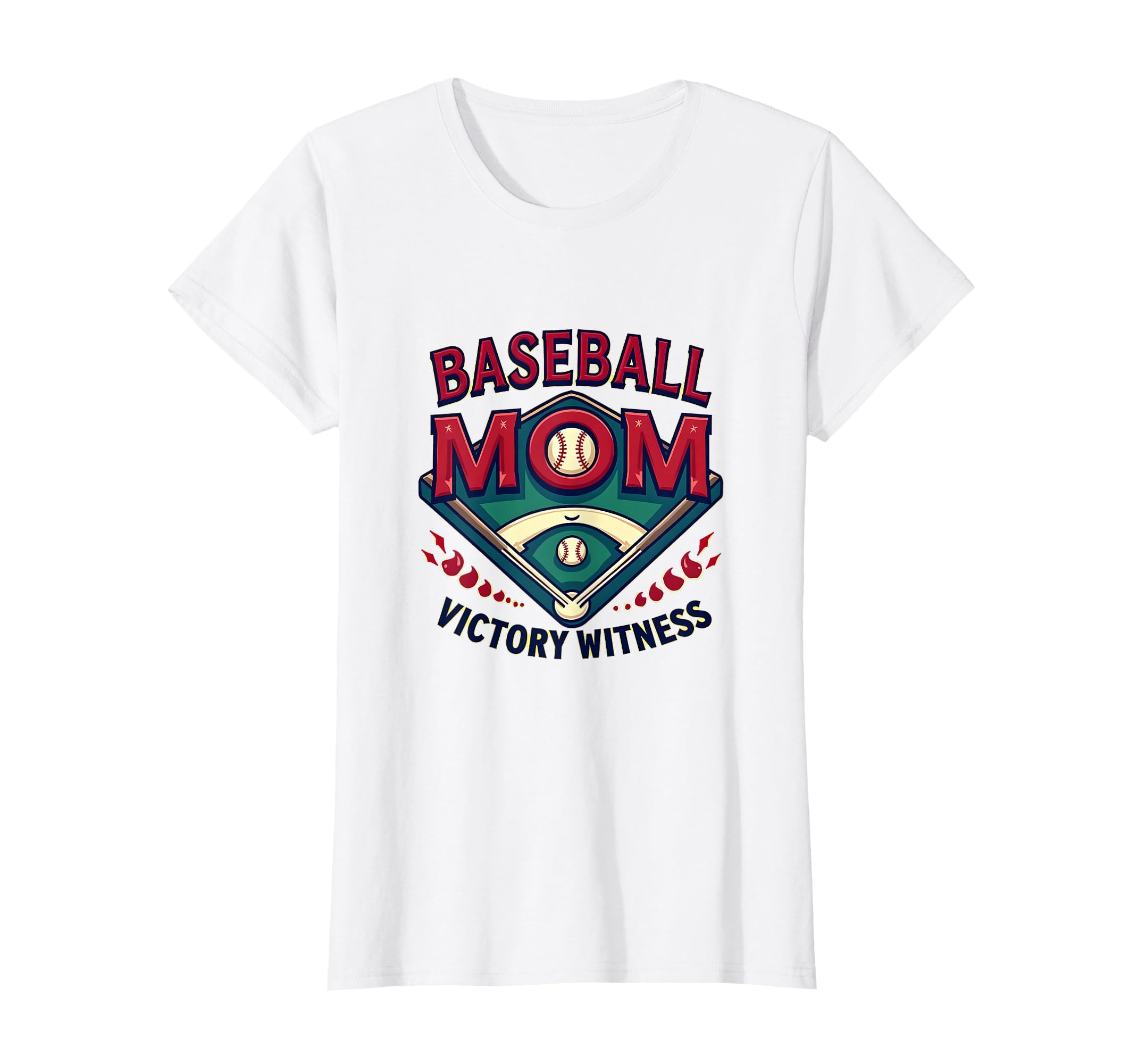 Baseball Mom Victory Witness Proud T-Shirt - Unique Graphic for Adults - T-Shirt, Sweatshirt, Hoodie